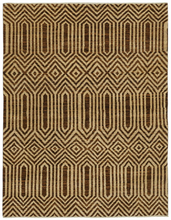 5x6 Hand-Knotted Small Oushak Rug - 49074