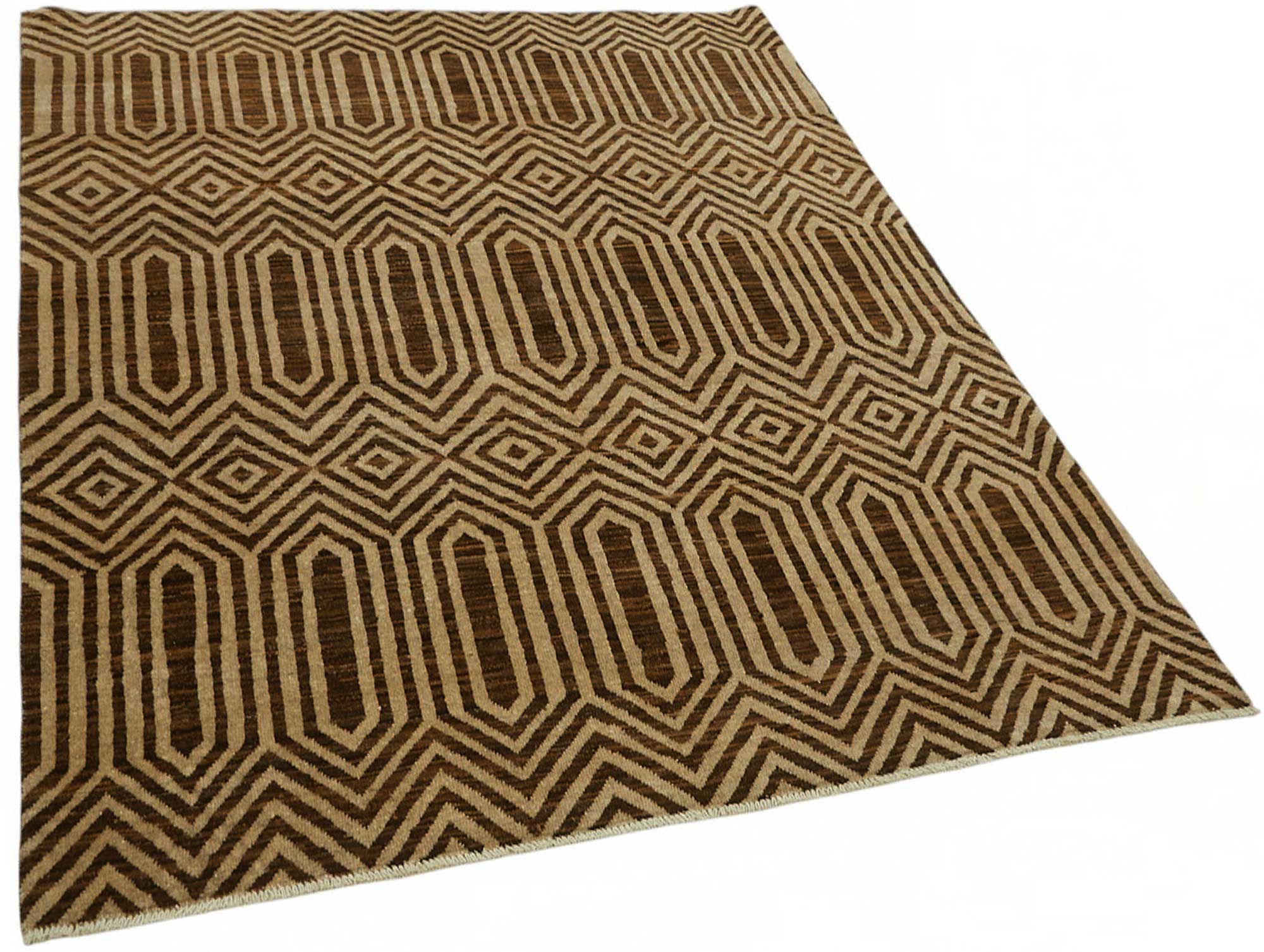 5x6 Hand-Knotted Small Oushak Rug - 49074