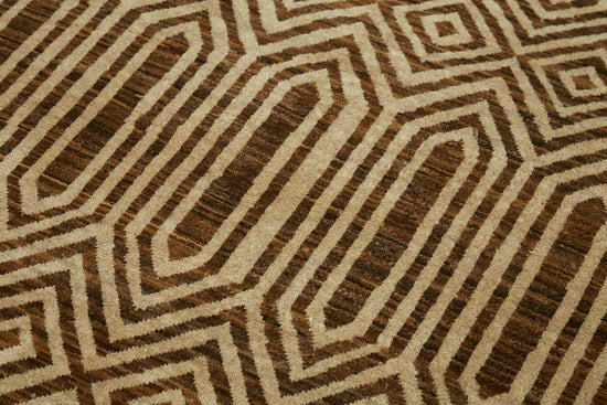 5x6 Hand-Knotted Small Oushak Rug - 49074