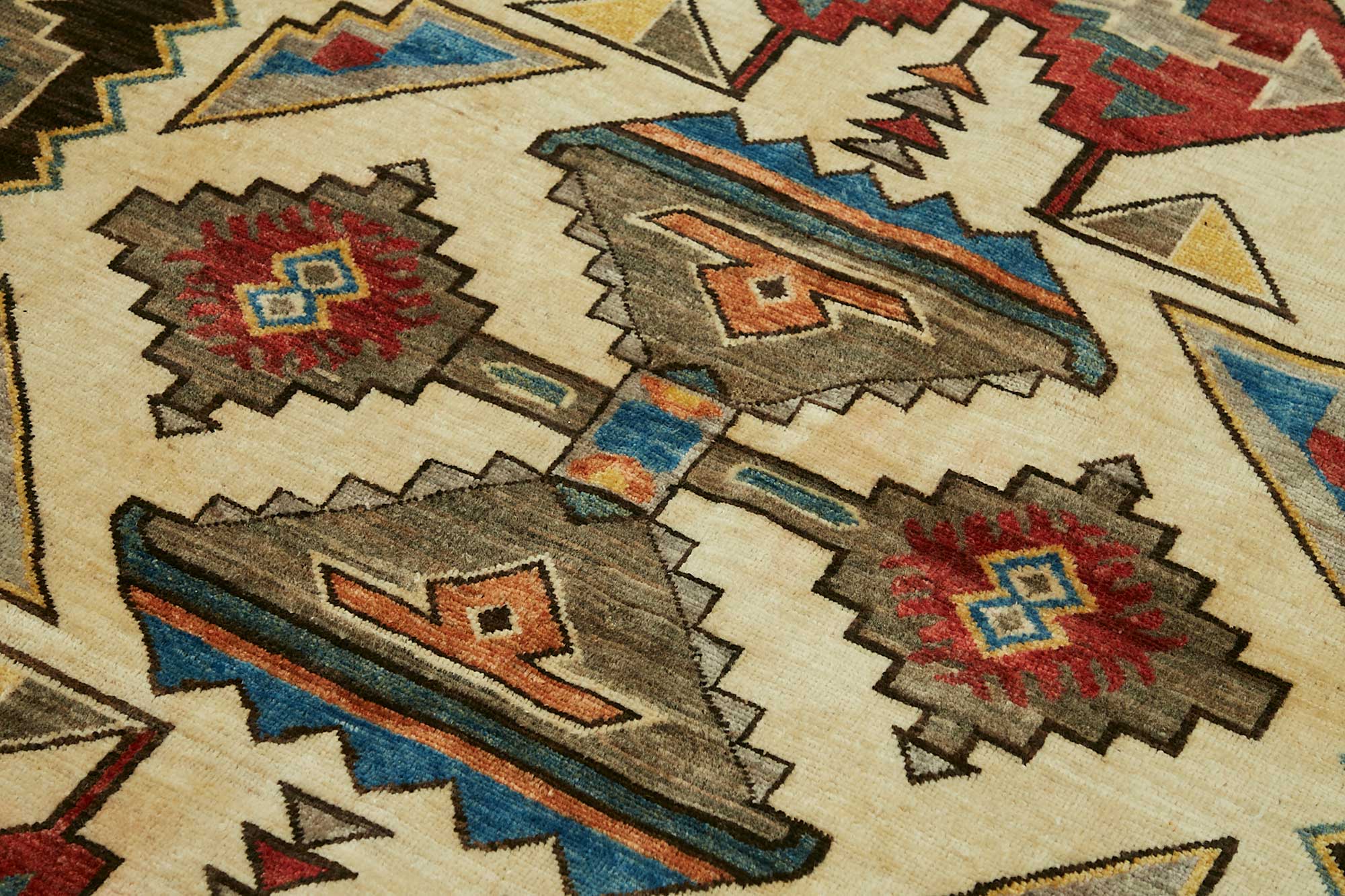 5x7 Beige Small Oushak Rug - 49075