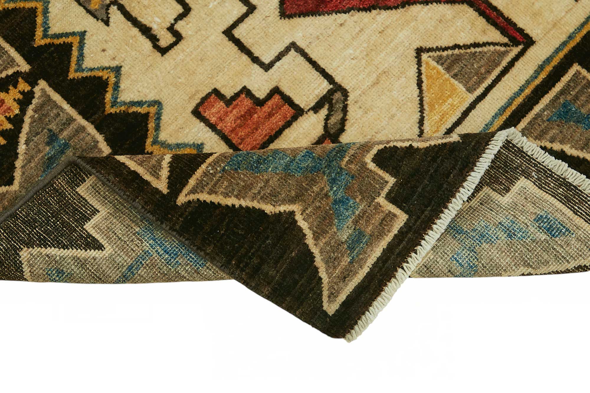 5x7 Beige Small Oushak Rug - 49075