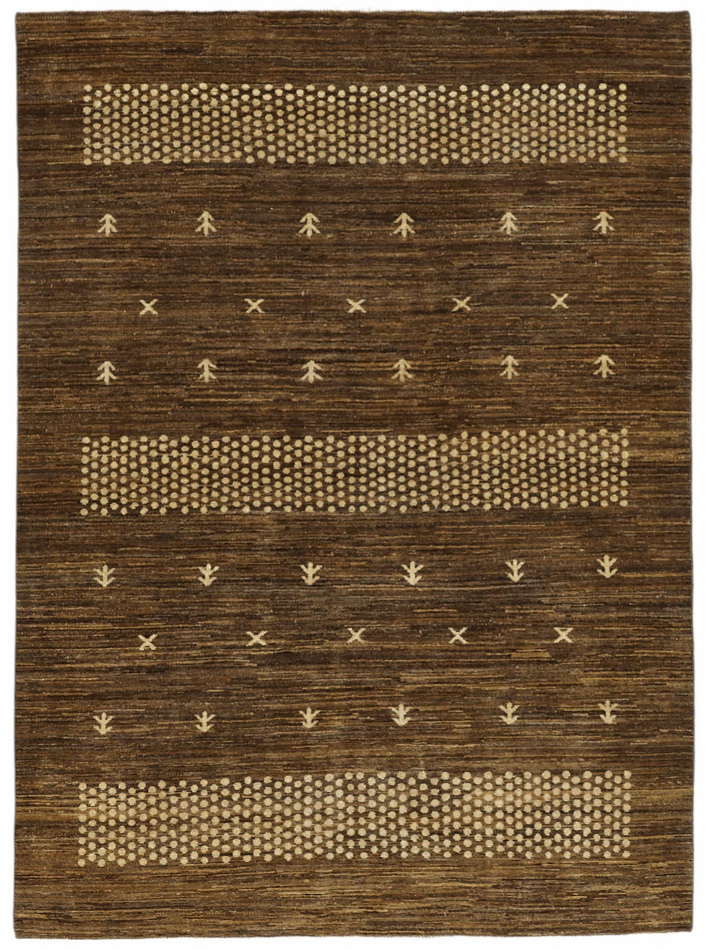 5x6 Brown Small Oushak Rug - 49076