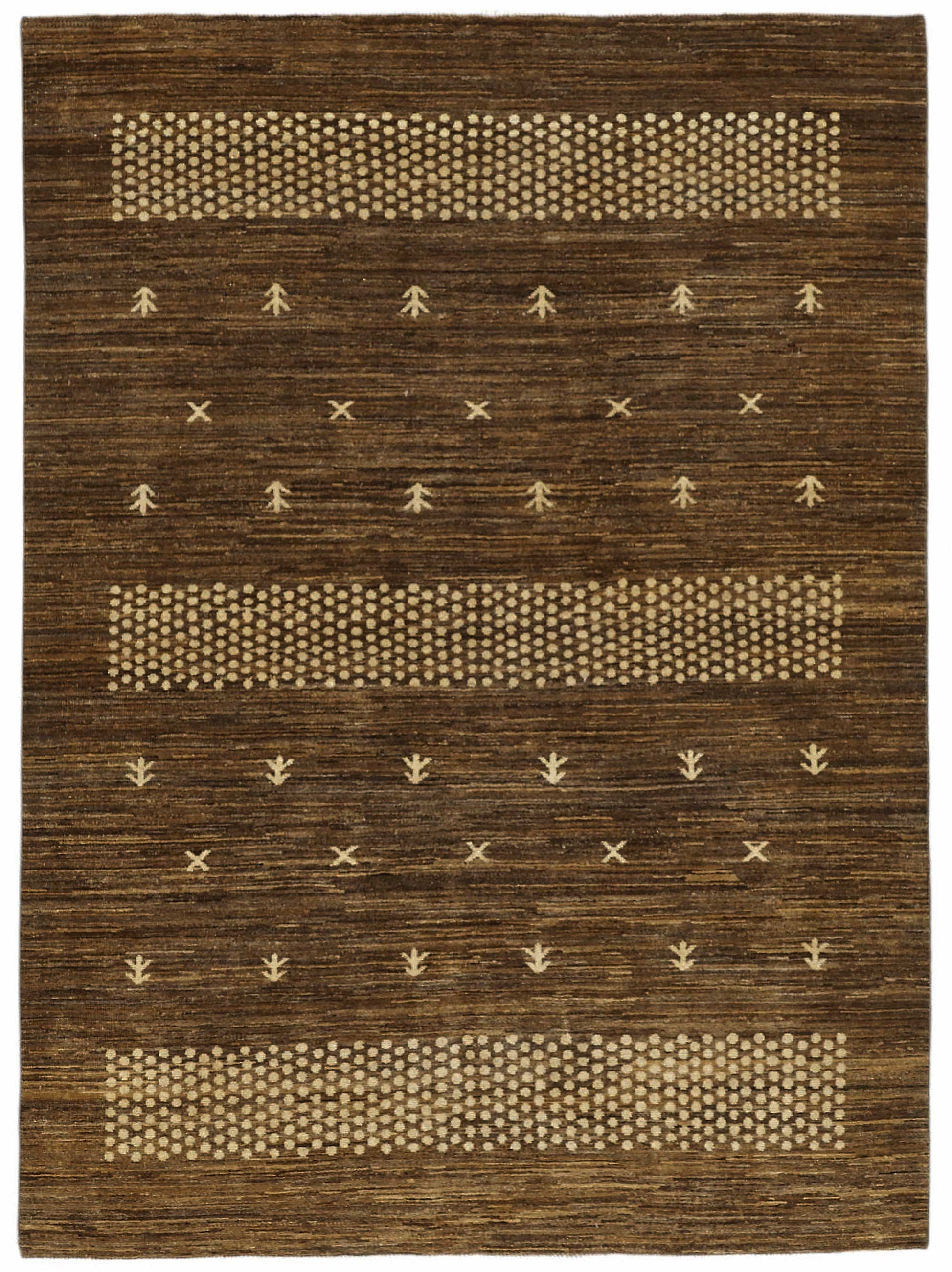 5x6 Brown Small Oushak Rug - 49076