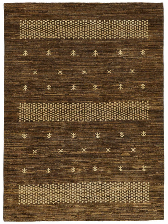 5x6 Brown Small Oushak Rug - 49076