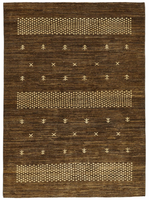 5x6 Brown Small Oushak Rug - 49076