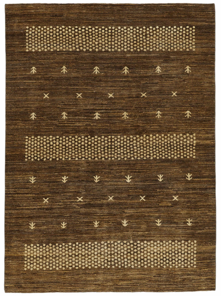 5x6 Brown Small Oushak Rug - 49076