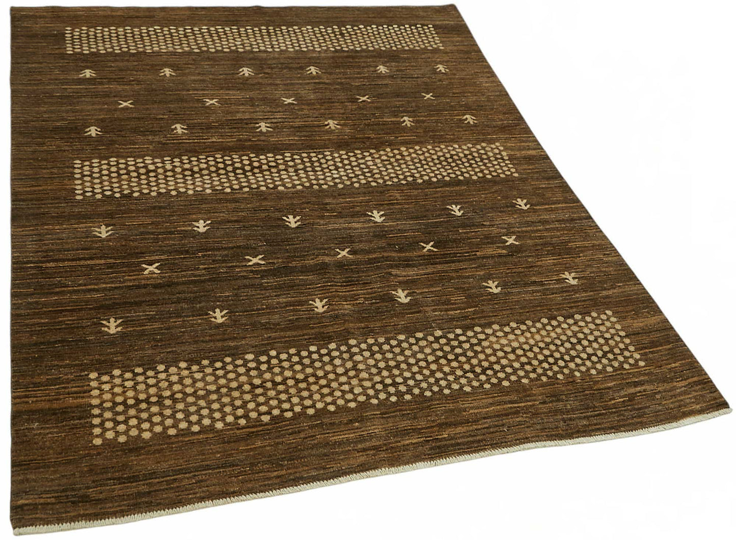 5x6 Brown Small Oushak Rug - 49076