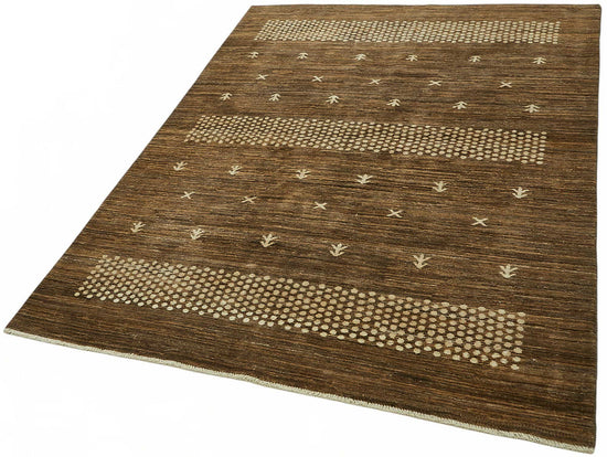 5x6 Brown Small Oushak Rug - 49076