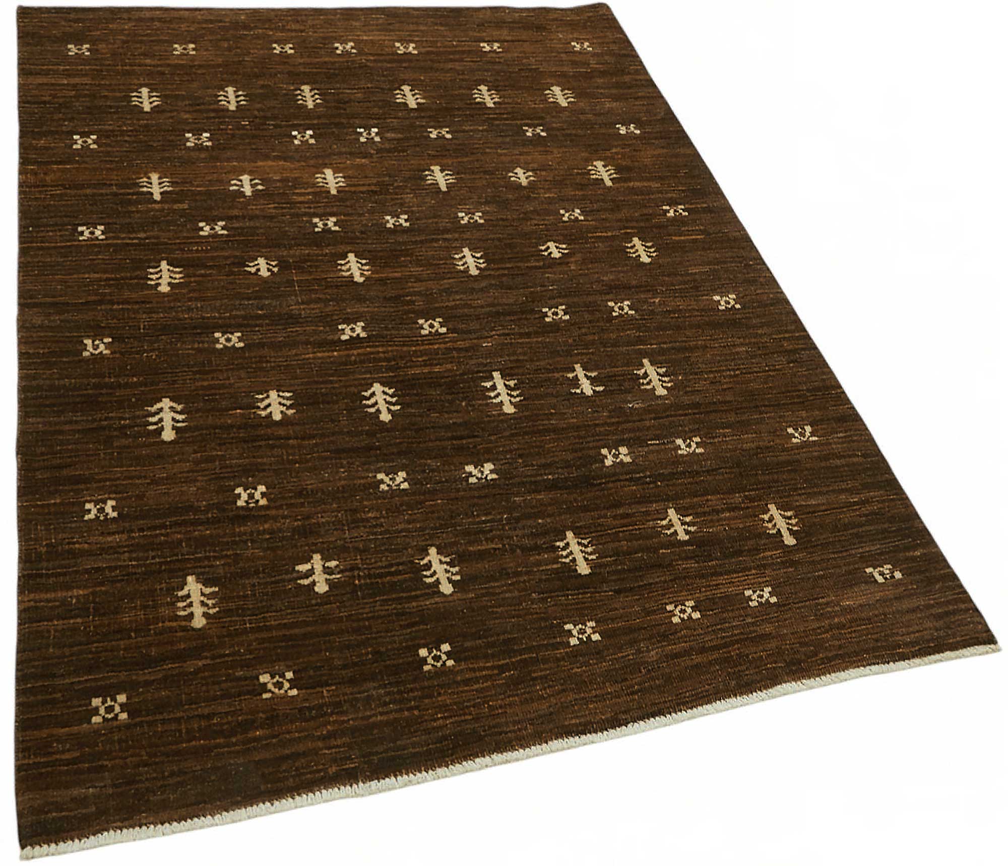 4x6 Brown Small Oushak Rug - 49077