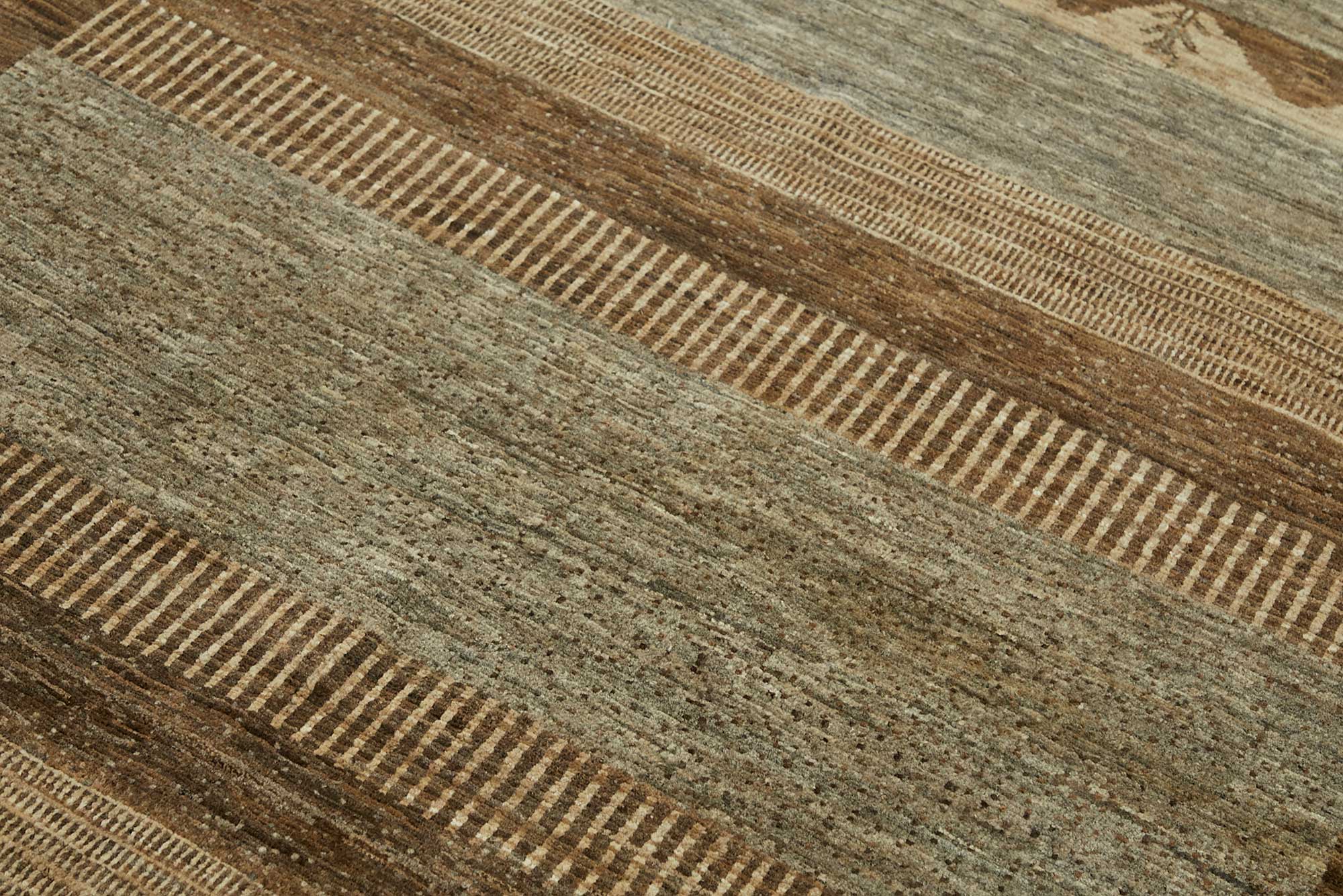 5x7 Brown Small Oushak Rug - 49078
