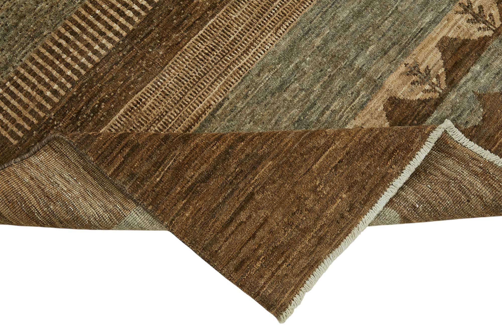 5x7 Brown Small Oushak Rug - 49078