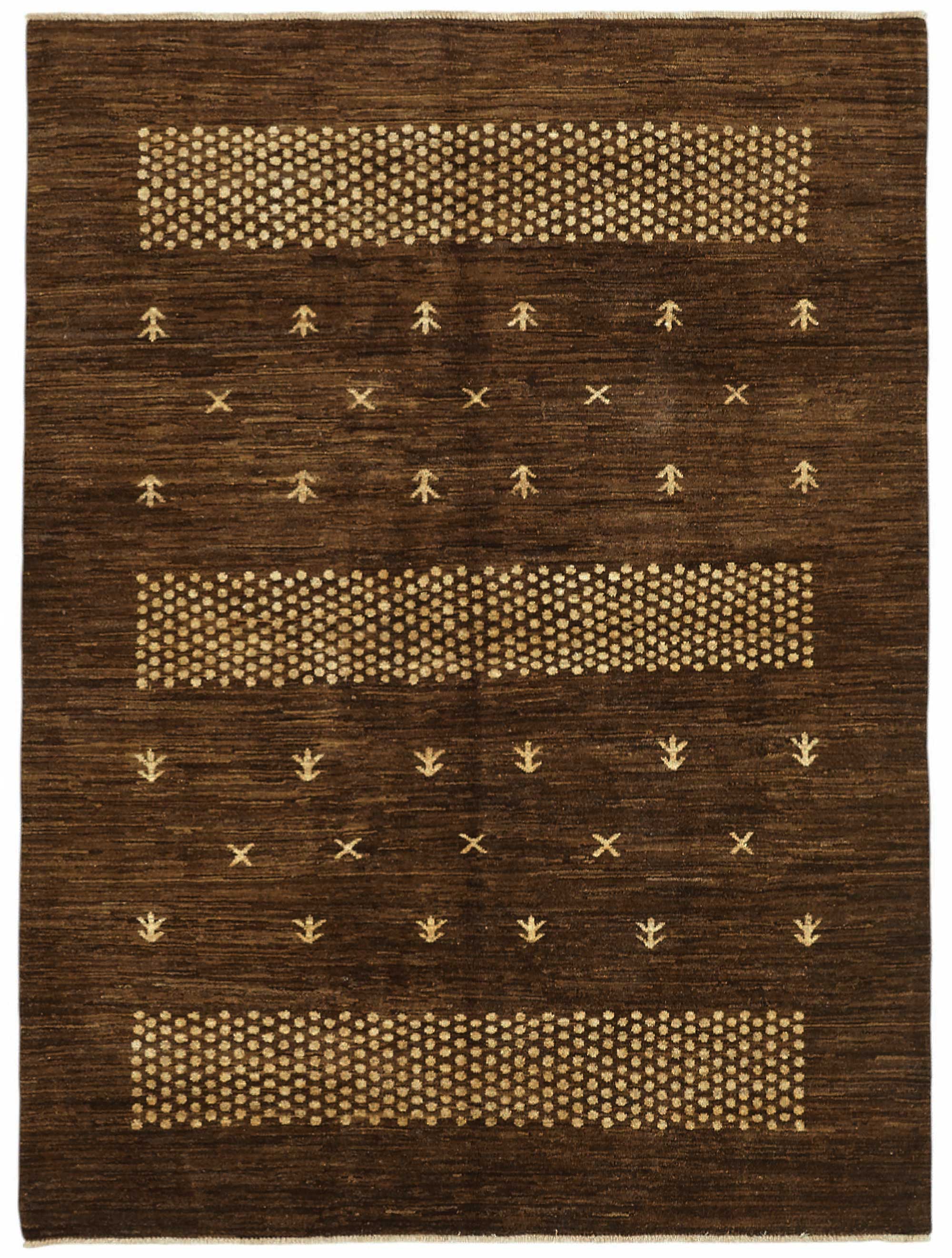 5x7 Brown Small Oushak Rug - 49079