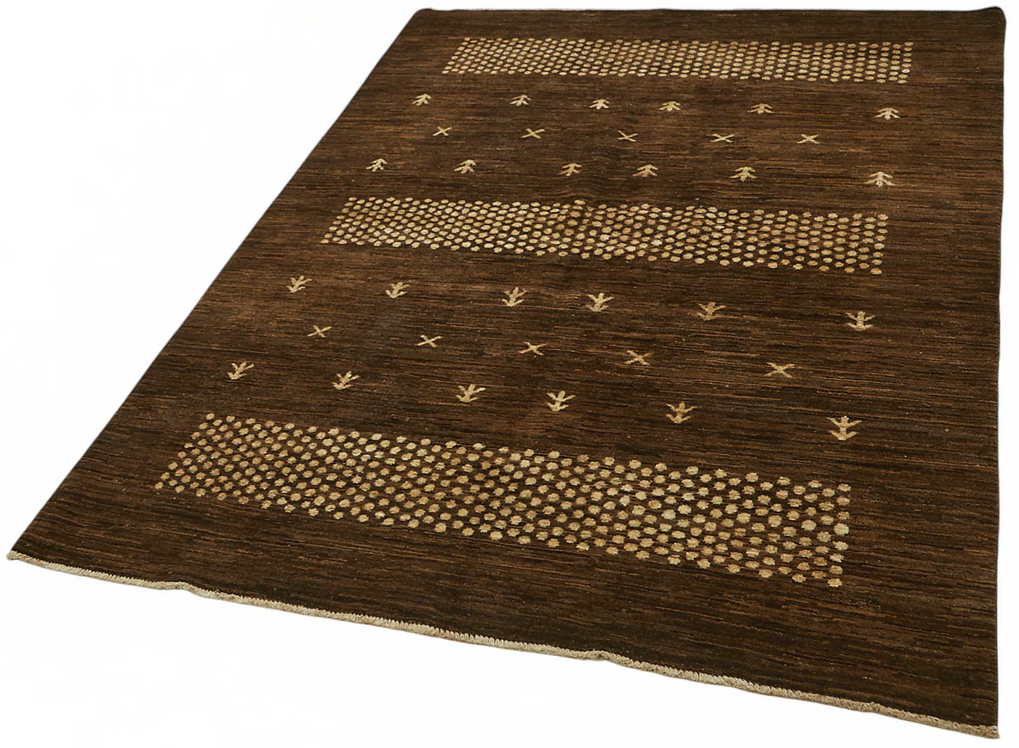 5x7 Brown Small Oushak Rug - 49079