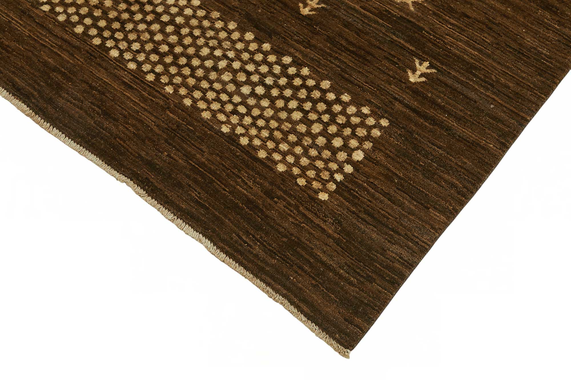 5x7 Brown Small Oushak Rug - 49079