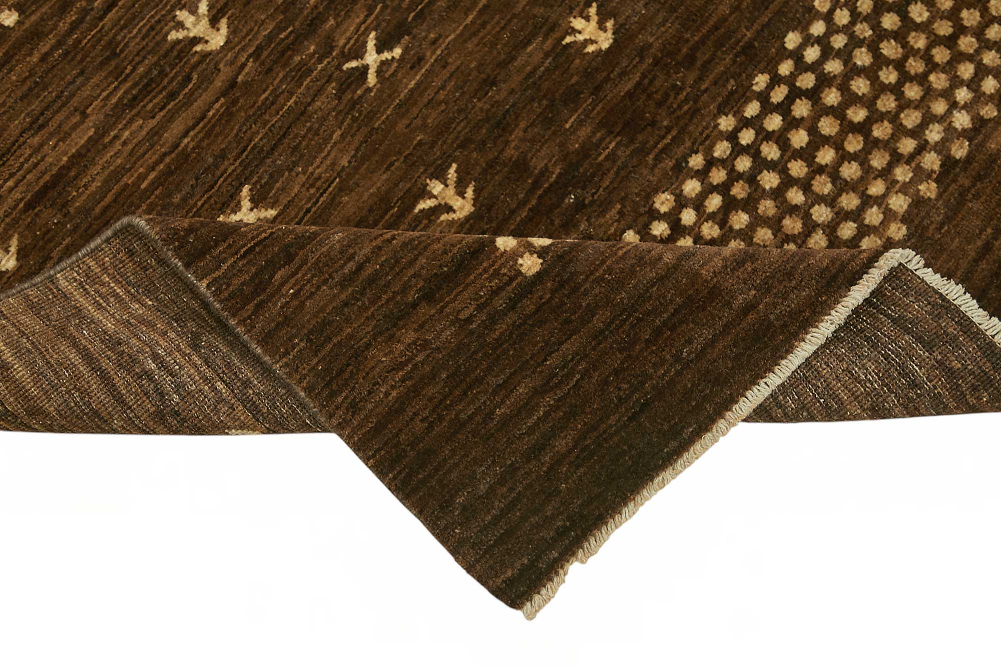 5x7 Brown Small Oushak Rug - 49079