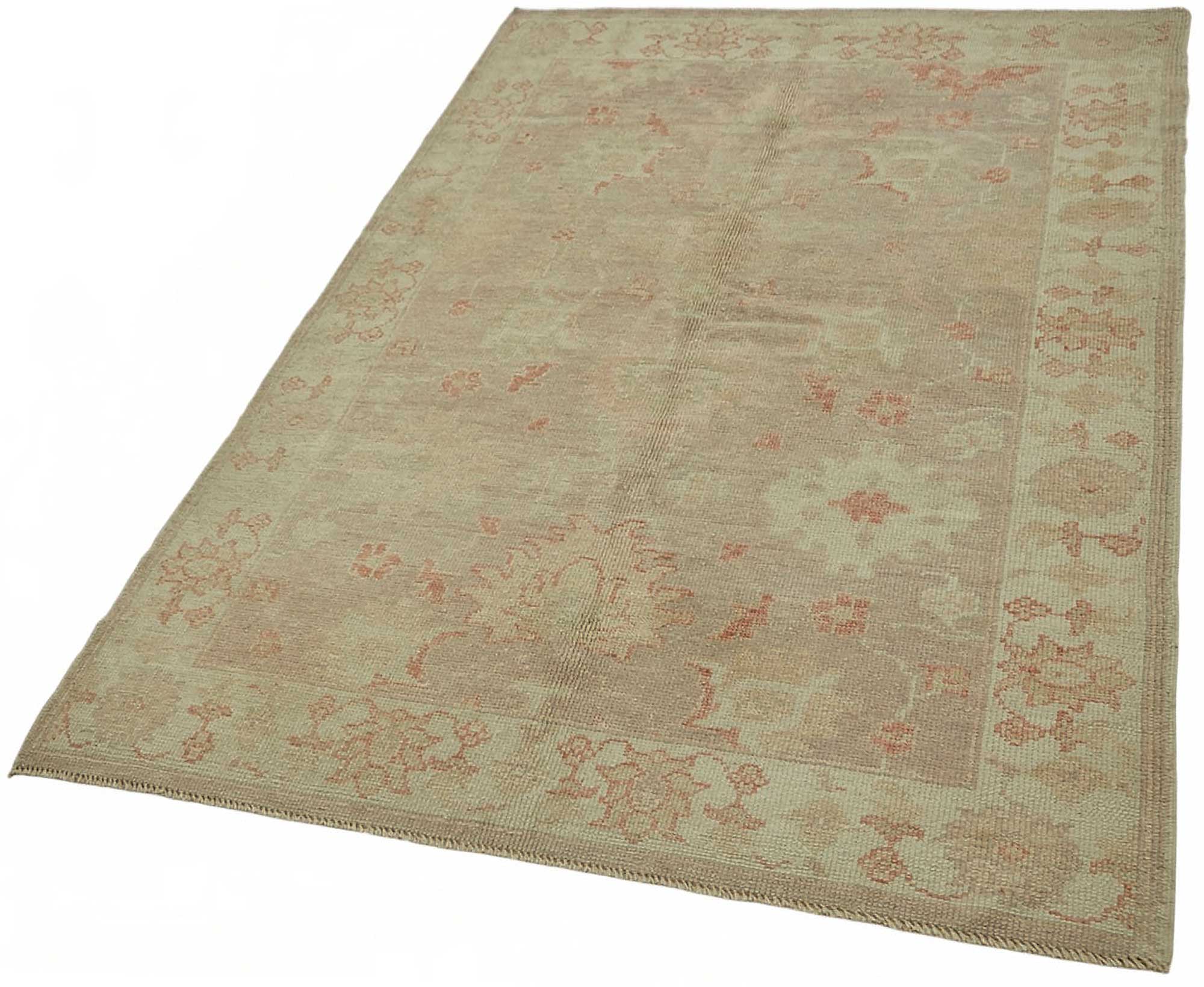 4x6 Beige Small Oushak Rug - 49080