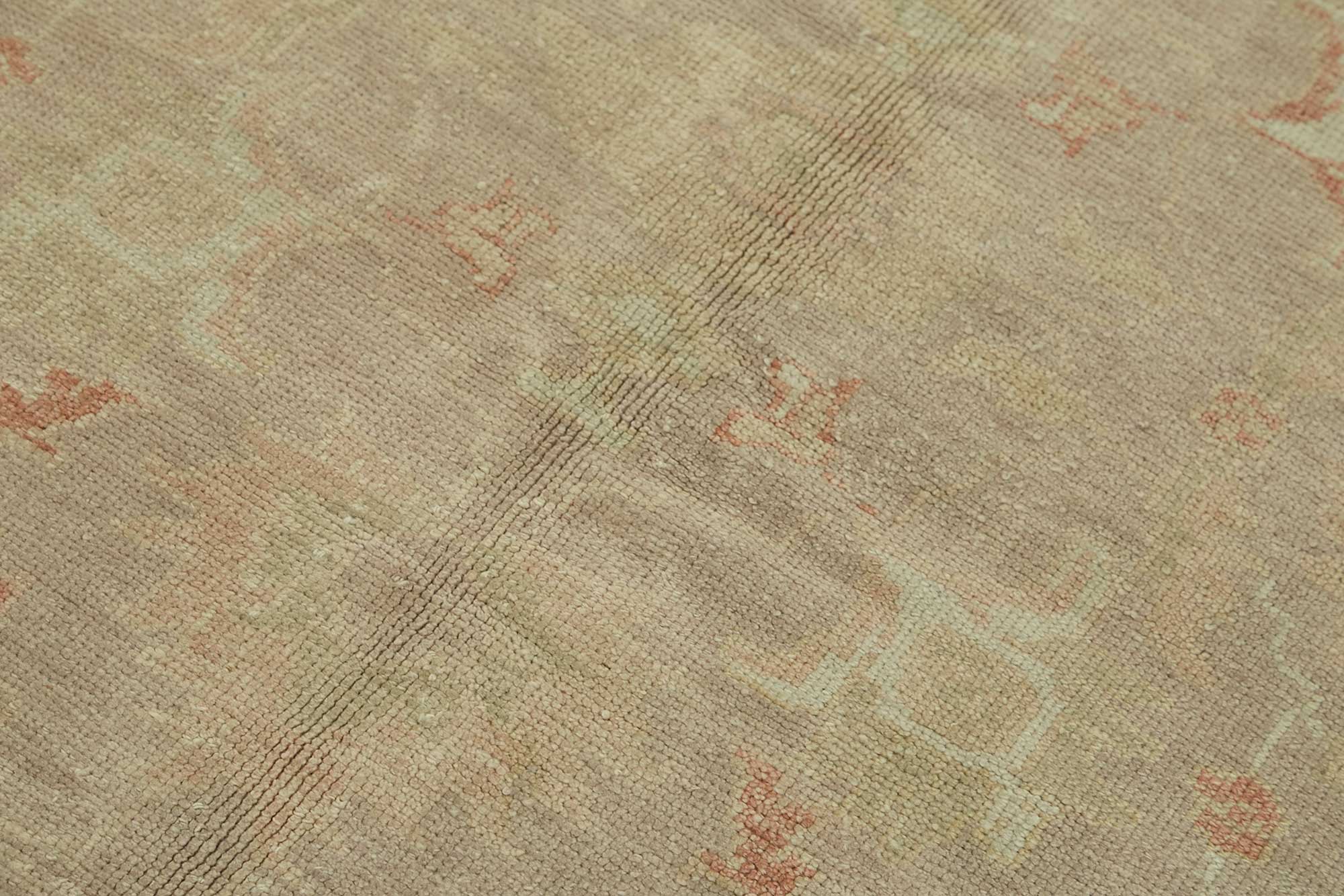 4x6 Beige Small Oushak Rug - 49080