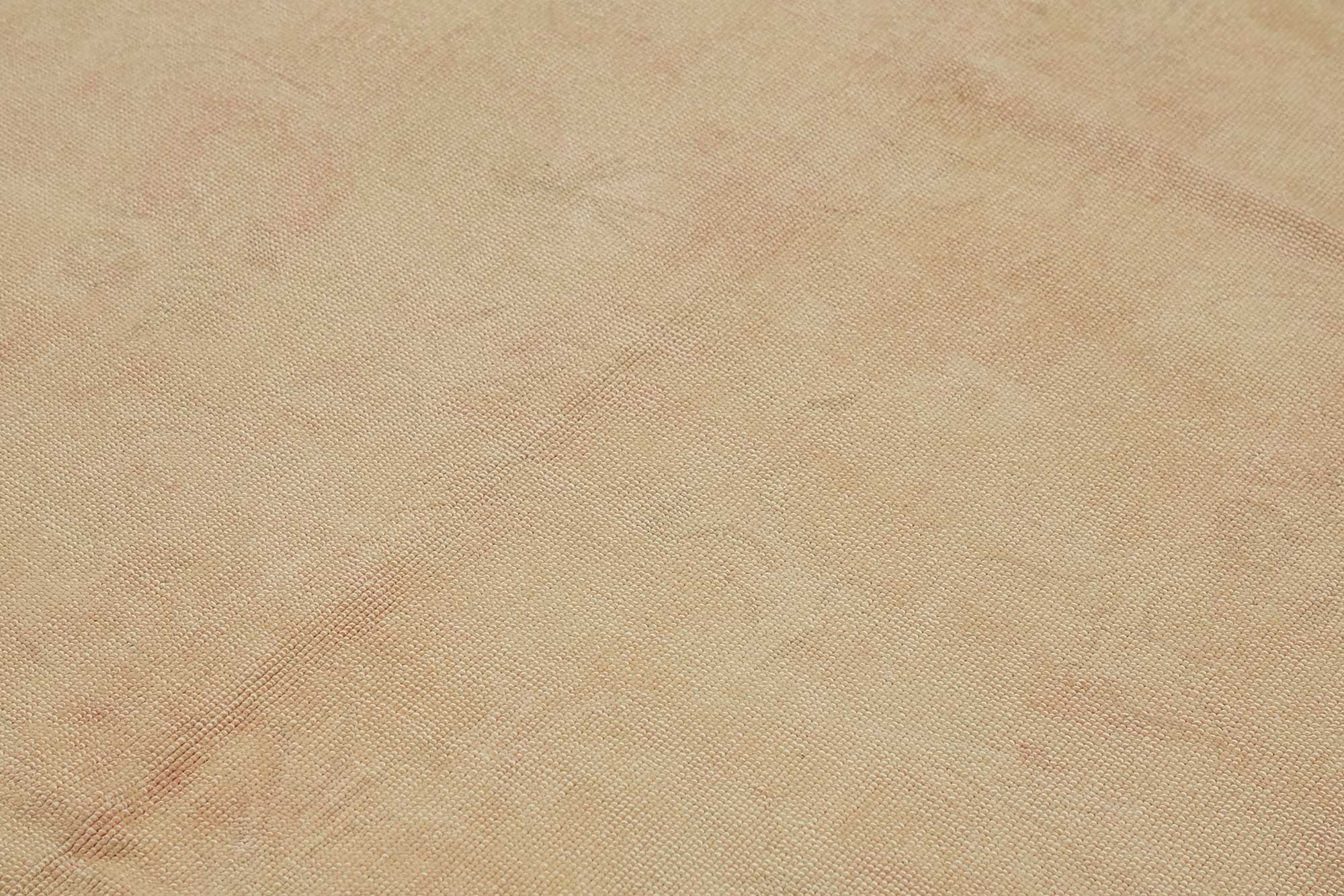 7x10 Beige Modern Solid Oushak Rug - 49083