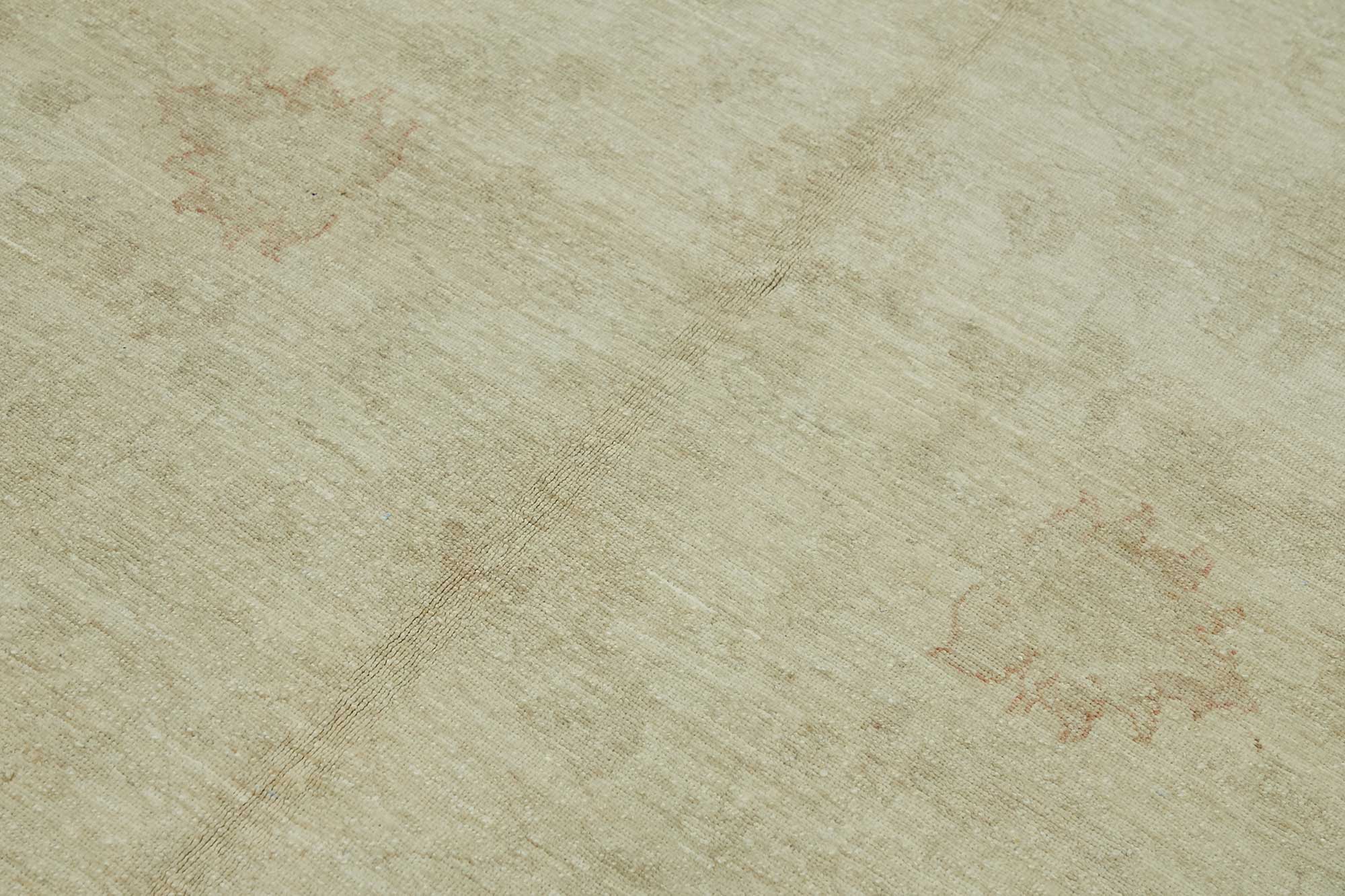 5x9 Hand-Knotted Wool Oushak Rug - 49086