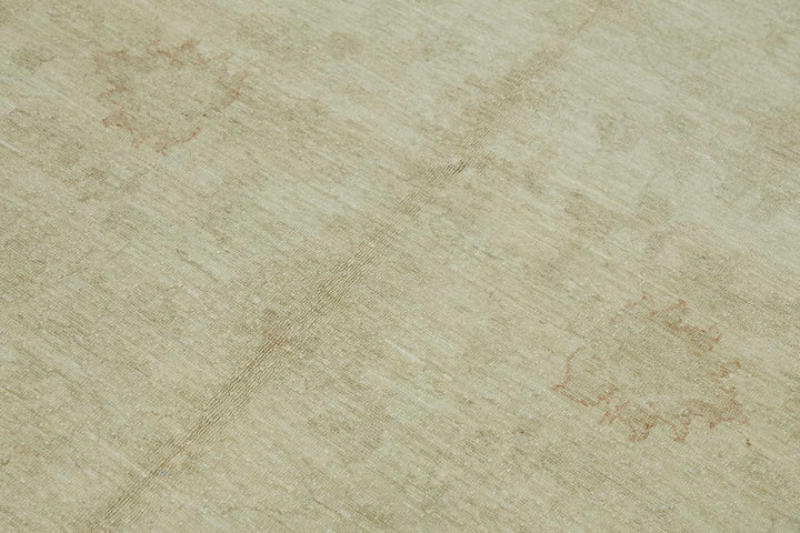 5x9 Hand-Knotted Wool Oushak Rug - 49086