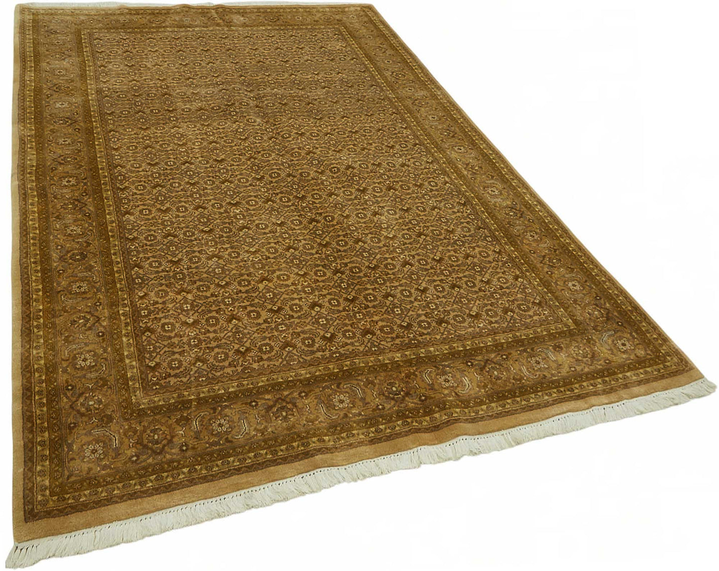 6x9 Hand-Knotted Wool Oushak Rug - 49087