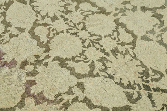 6x6 Hand-Knotted Wool Oushak Rug - 49088
