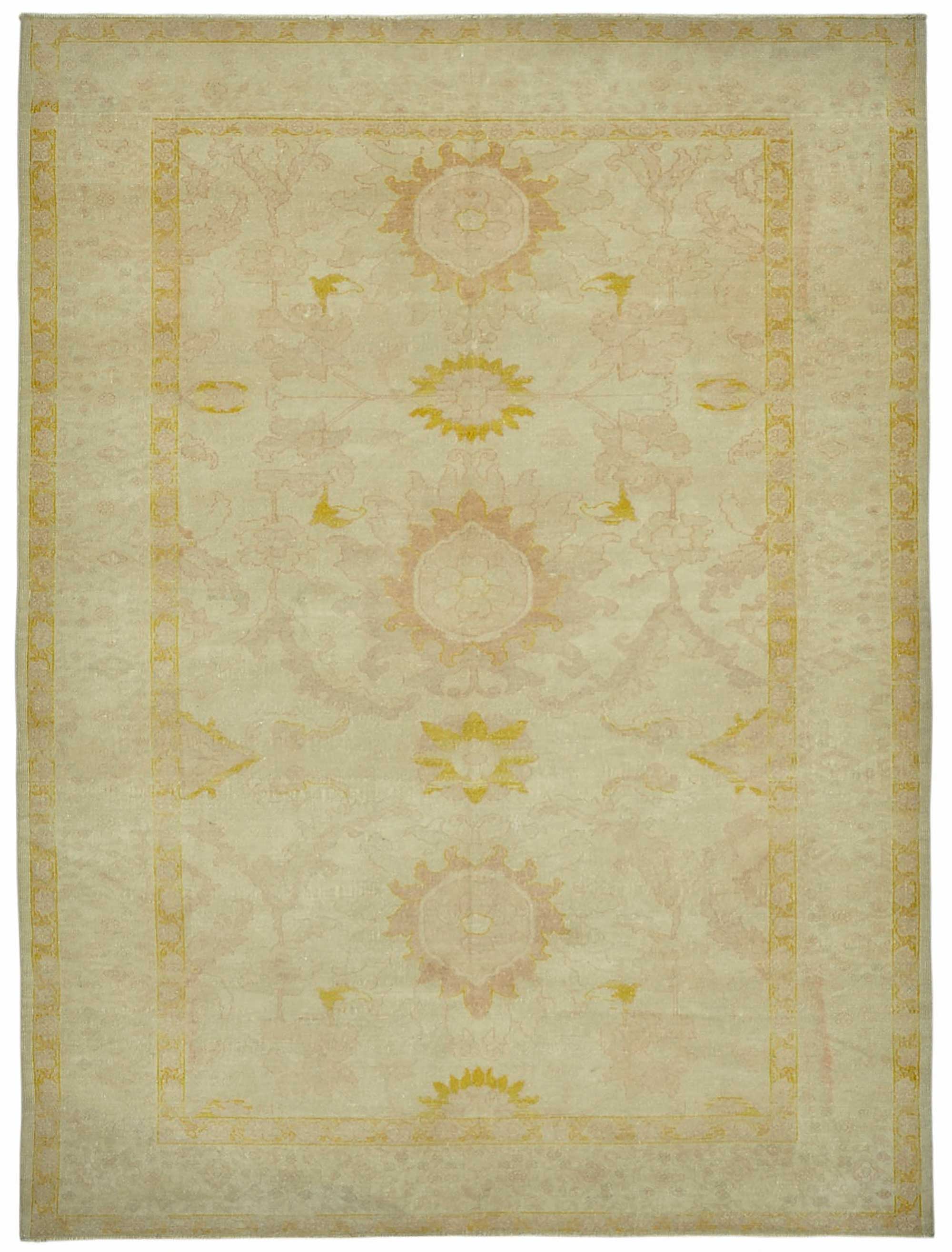 6x8 Hand-Knotted Wool Oushak Rug - 49089