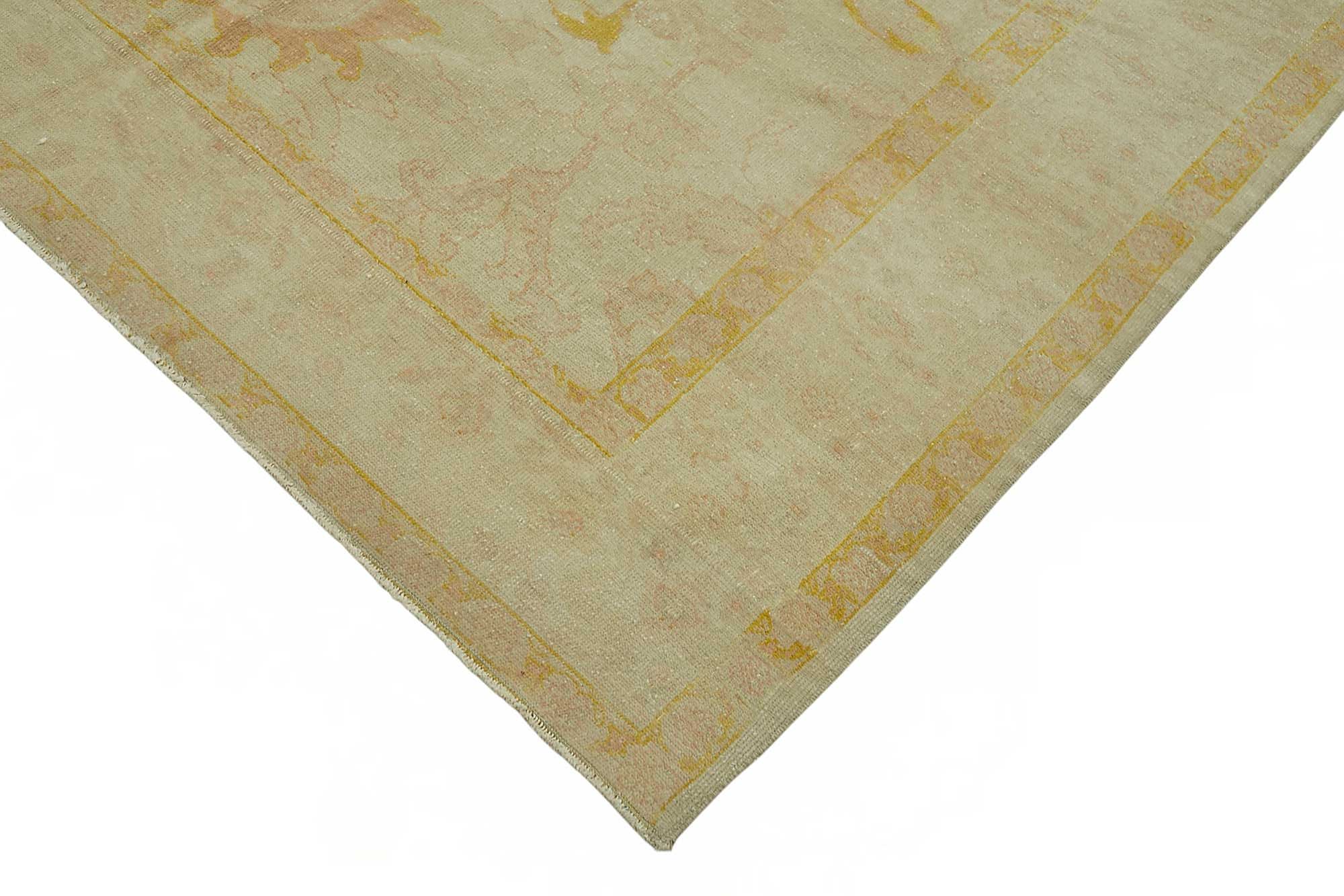 6x8 Hand-Knotted Wool Oushak Rug - 49089