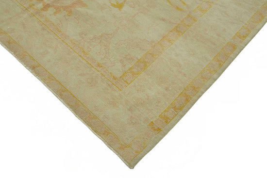 6x8 Hand-Knotted Wool Oushak Rug - 49089