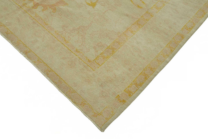 6x8 Hand-Knotted Wool Oushak Rug - 49089