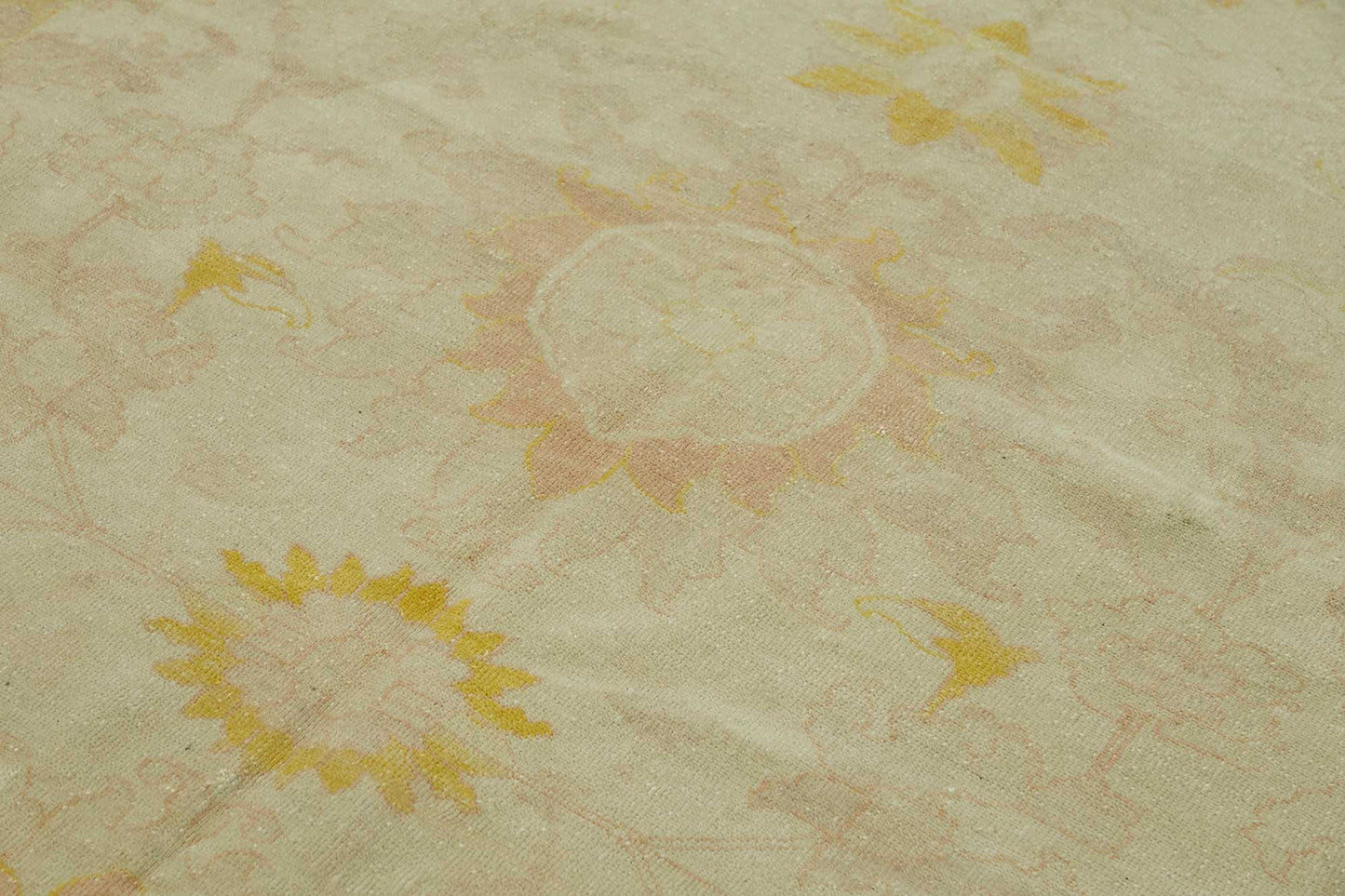 6x8 Hand-Knotted Wool Oushak Rug - 49089