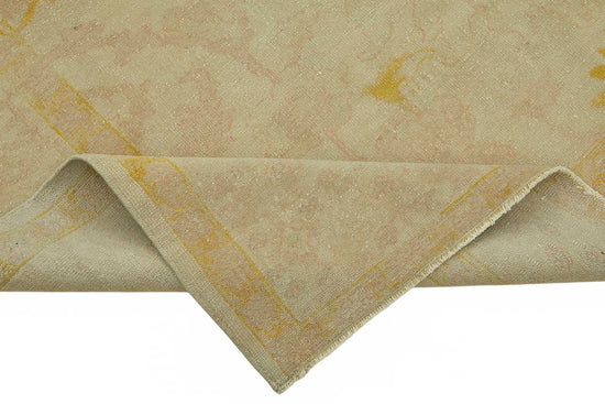 6x8 Hand-Knotted Wool Oushak Rug - 49089