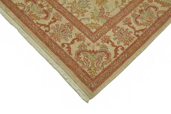 6x9 Hand-Knotted Wool Oushak Rug - 49090