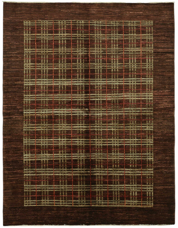 6x8 Hand-Knotted Wool Oushak Rug - 49094