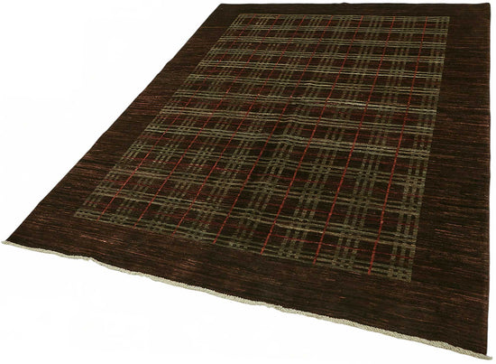 6x8 Hand-Knotted Wool Oushak Rug - 49094