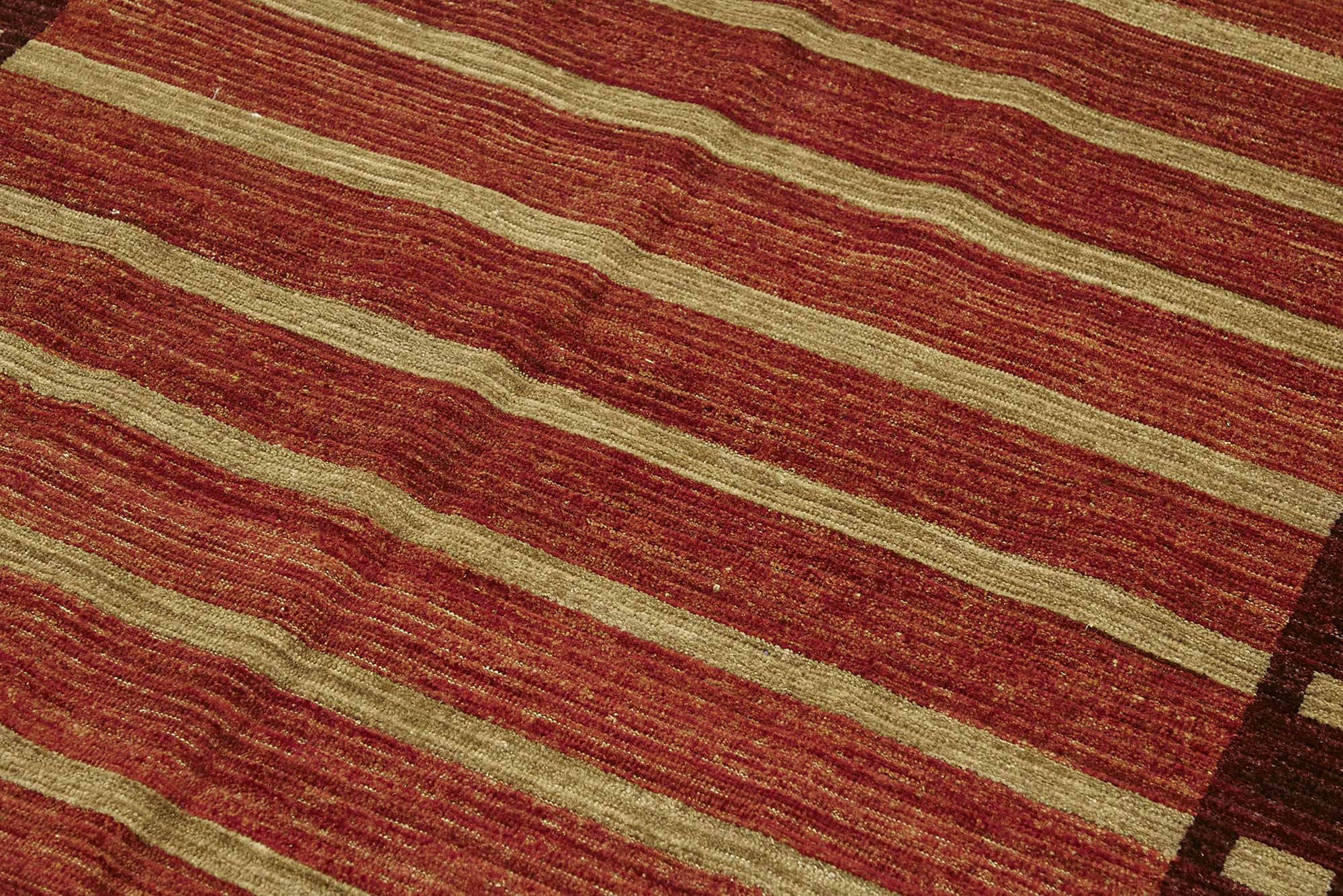 5x8 Hand-Knotted Wool Oushak Rug - 49095