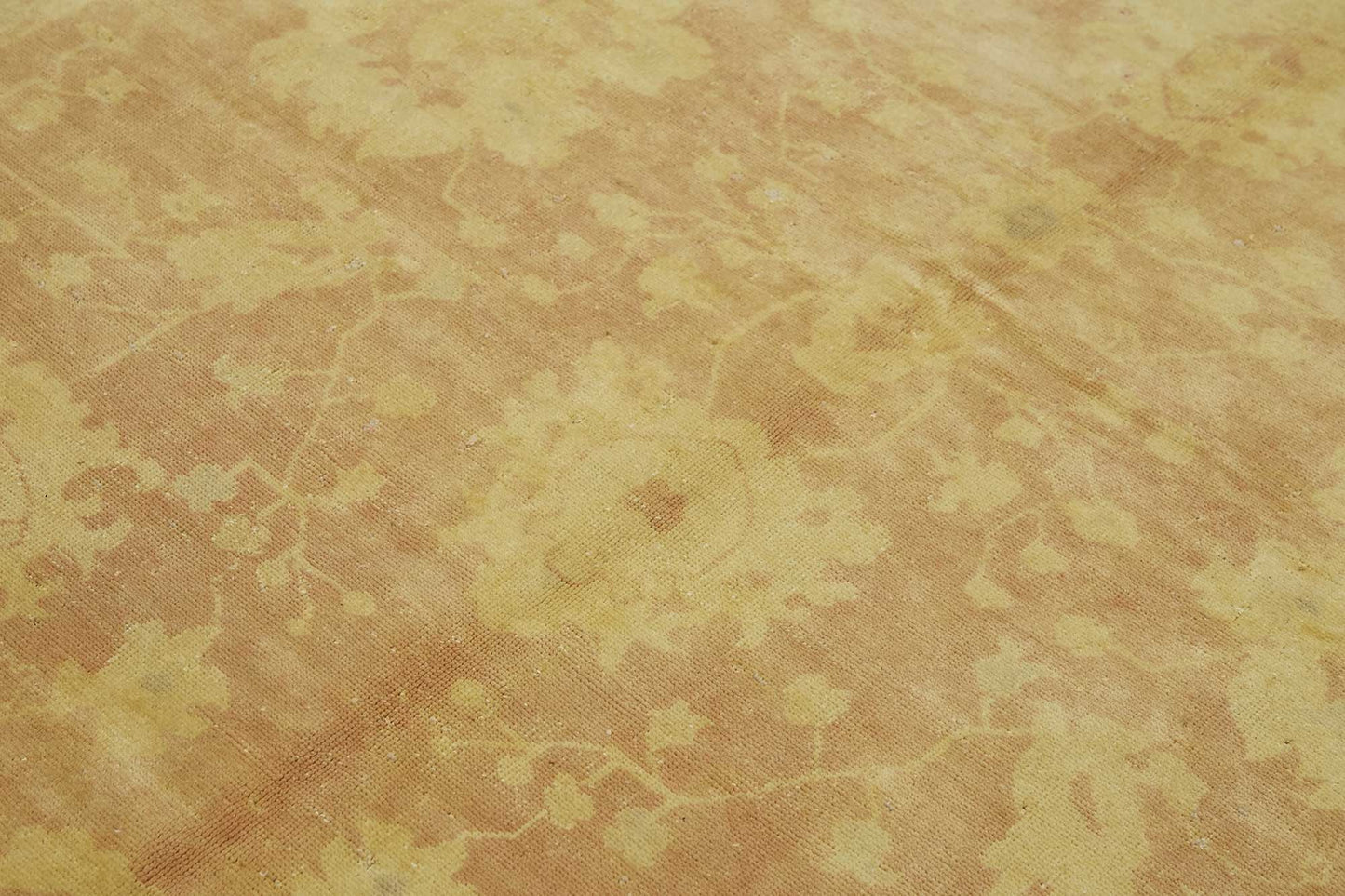 7x8 Hand-Knotted Wool Oushak Rug - 49096