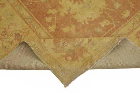 7x8 Hand-Knotted Wool Oushak Rug - 49096