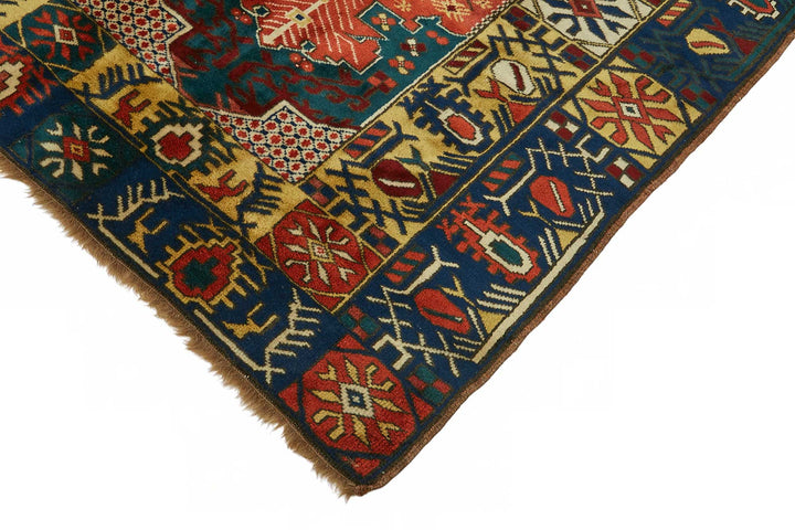 6x7 Hand-Knotted Wool Oushak Rug - 49097