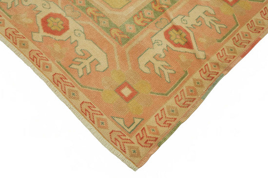 7x9 Hand-Knotted Wool Oushak Rug - 49099