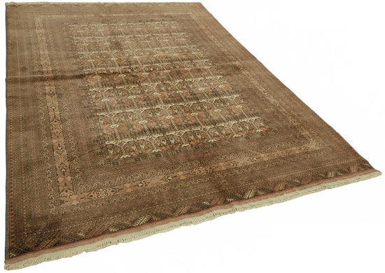 7x10 Hand-Knotted Wool Oushak Rug - 49100