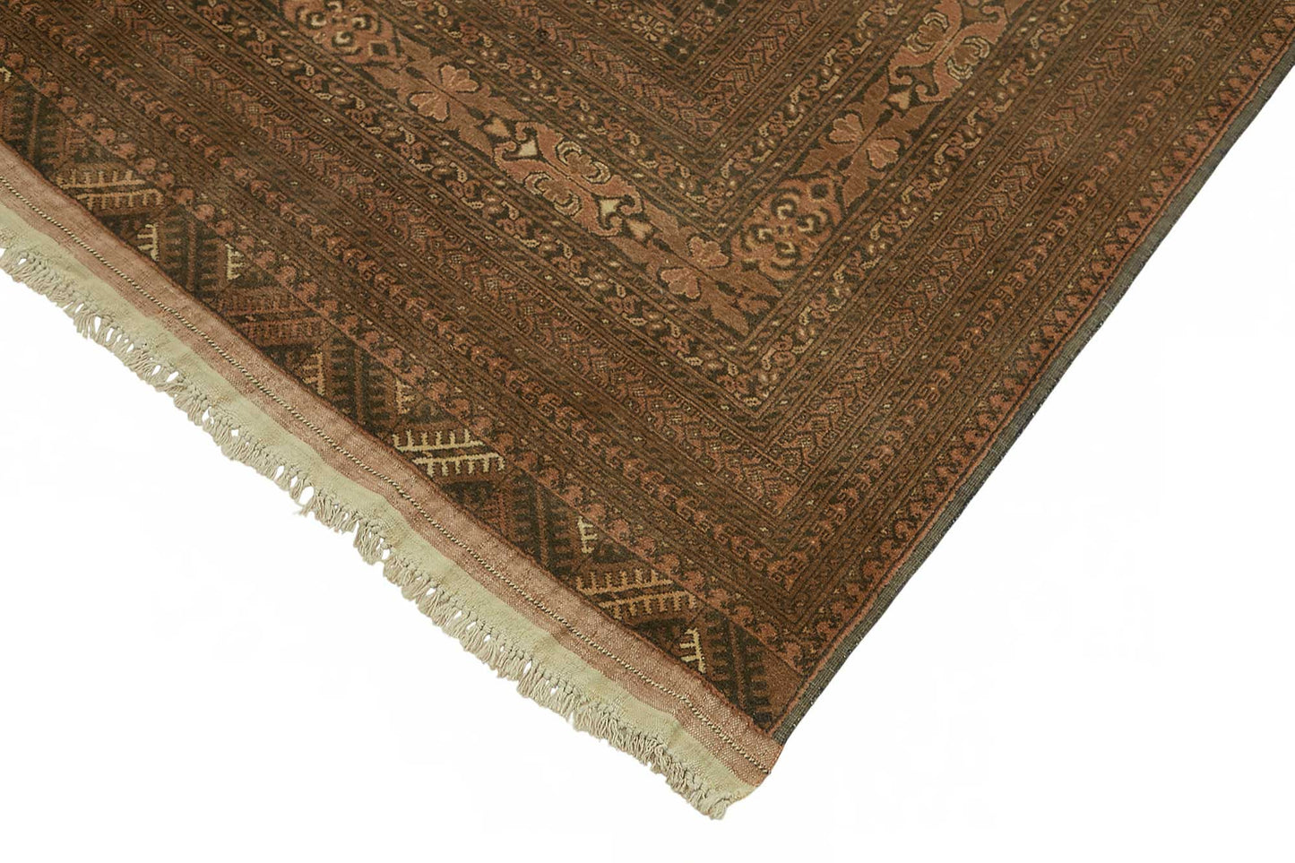 7x10 Hand-Knotted Wool Oushak Rug - 49100