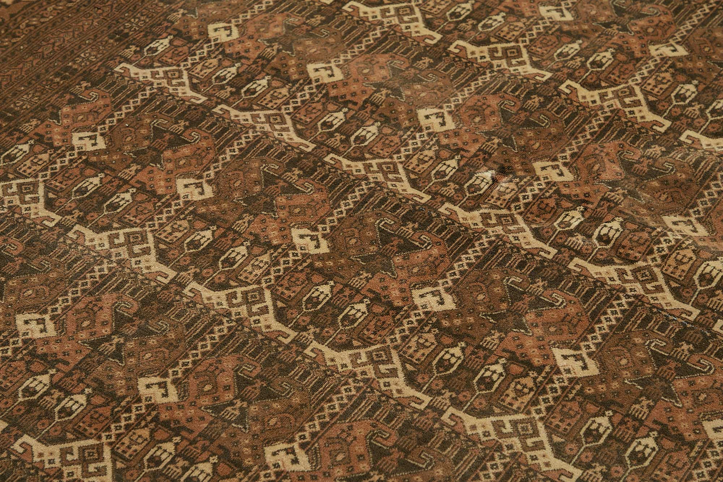 7x10 Hand-Knotted Wool Oushak Rug - 49100