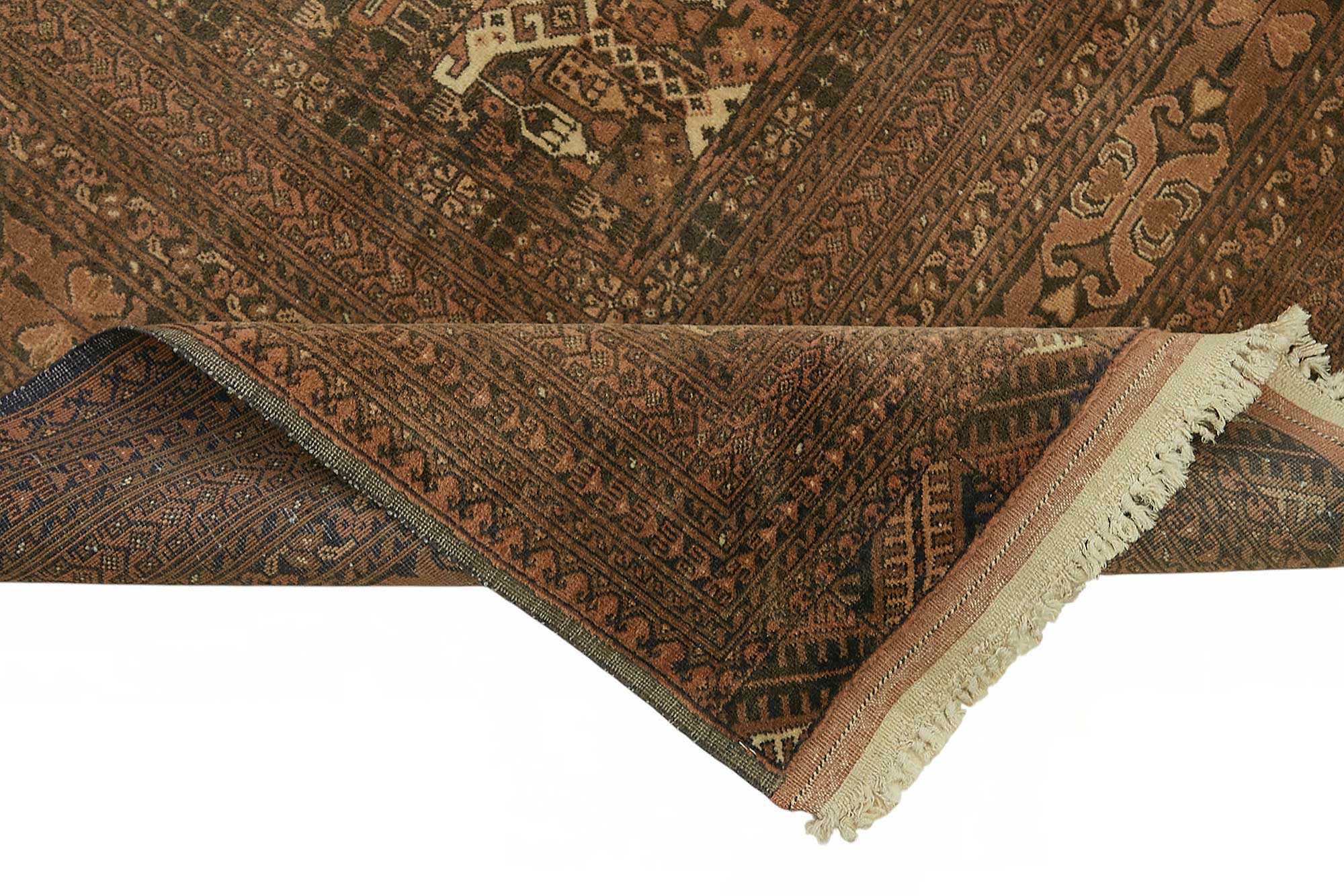 7x10 Hand-Knotted Wool Oushak Rug - 49100