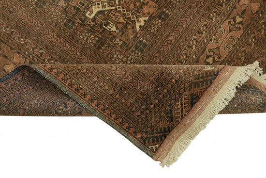 7x10 Hand-Knotted Wool Oushak Rug - 49100