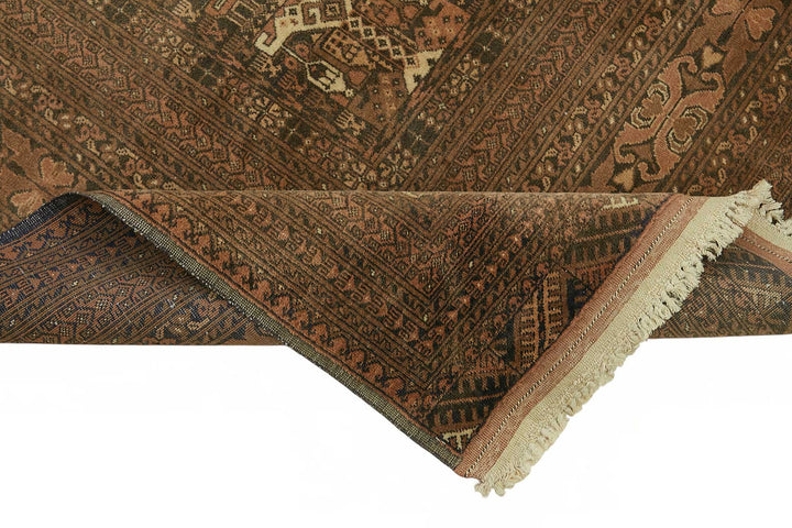 7x10 Hand-Knotted Wool Oushak Rug - 49100