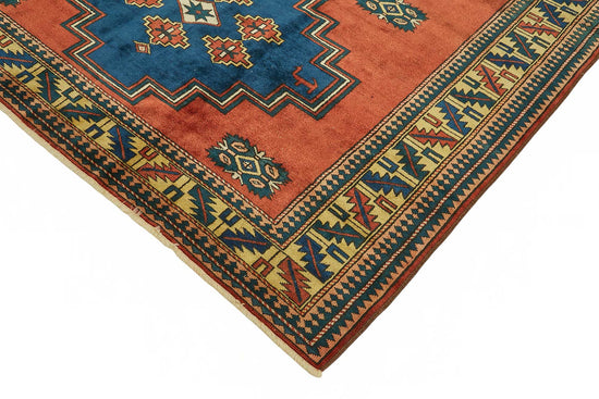 7x9 Hand-Knotted Wool Oushak Rug - 49105
