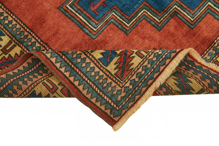 7x9 Hand-Knotted Wool Oushak Rug - 49105