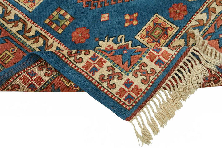 6x10 Hand-Knotted Wool Oushak Rug - 49107