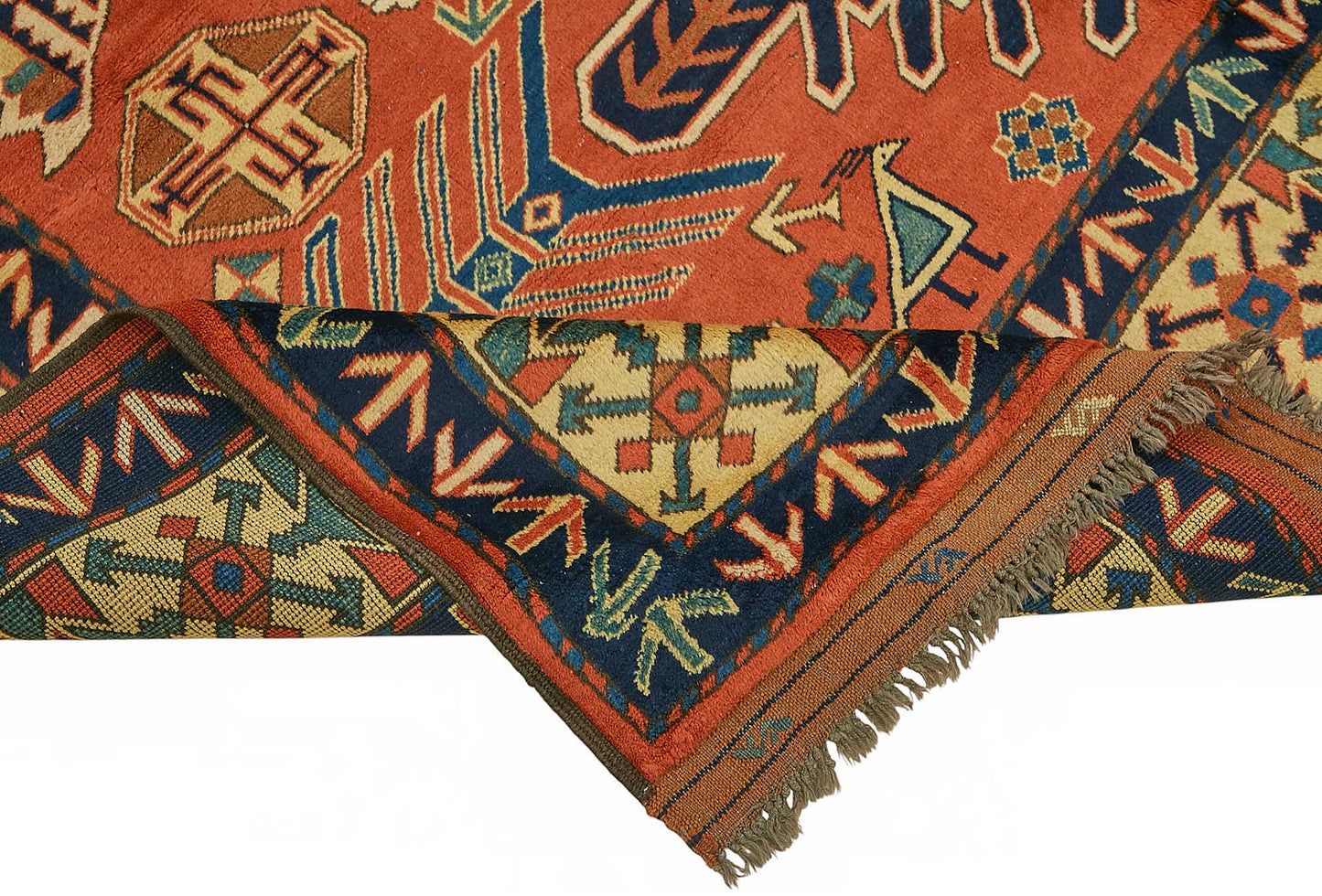 7x8 Hand-Knotted Wool Oushak Rug - 49108